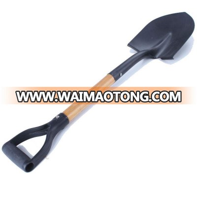 Garden Shovels with Carbon Steel Head and Wood Handle Construction tool